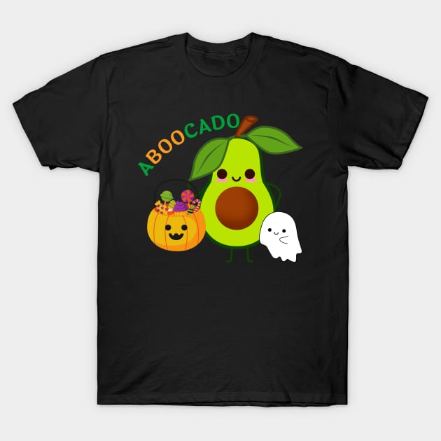 Aboocado Halloween Avocado T-Shirt by MalibuSun